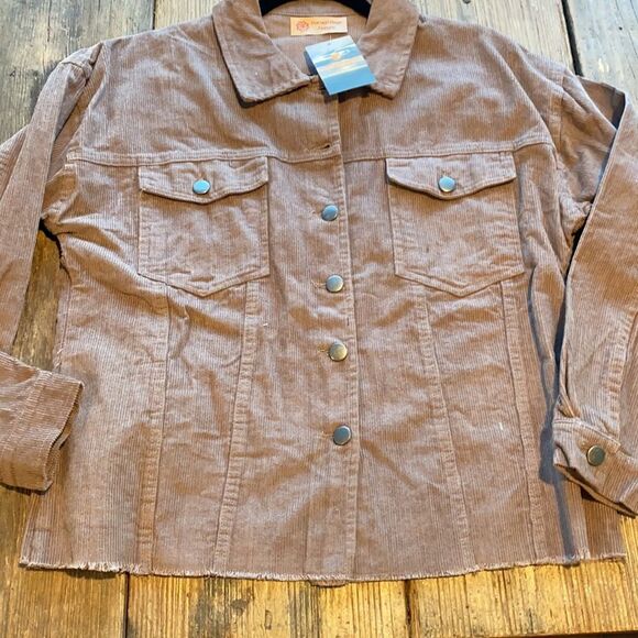 NewOlive Corduroy Jacket - Picture 1 of 4